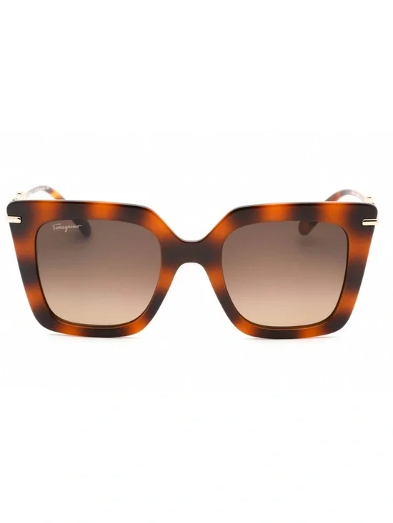 Salvatore Ferragamo Women's Sunglasses
With Gold Gancini temple  New in case - Picture 5 of 10